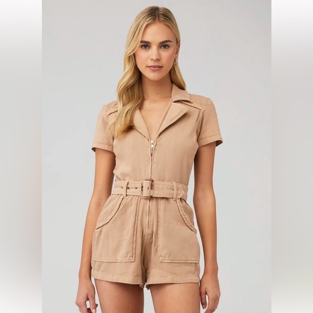 Show Me Your MuMu Tan Jumpsuit